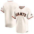 CAdoa SF.Giants ## Giants Blank Player Cream Home Limited Stitched Jerseys