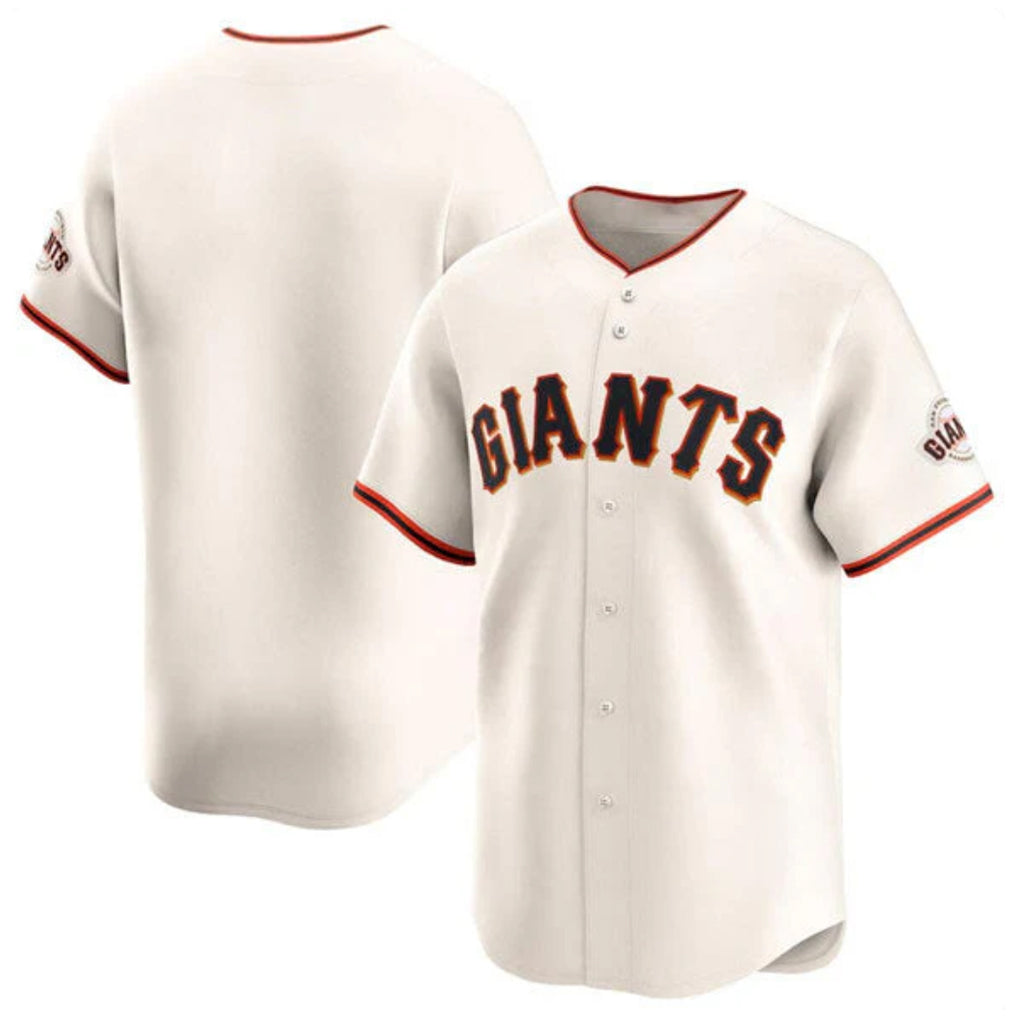 CAdoa SF.Giants ## Giants Blank Player Cream Home Limited Stitched Jerseys