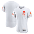 CAdoa SF.Giants Blank Player White City Connect Home Limited Elite Stitched Jerseys