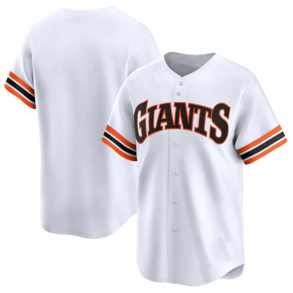 CAdoa SF.Giants Blank Player White Home Game Stitched Jerseys