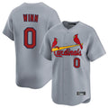 CAdoa St. Louis Cardinals #0 Masyn Winn Player Gray Home Limited Stitched Jerseys