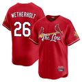 CAdoa St. Louis Cardinals #26 JJ Wetherholt Player Red City Connect Limited Stitched Jerseys