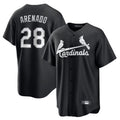 CAdoa St. Louis Cardinals #28 Nolan Arenado Player Black City Connect Home Limited Stitched Jerseys
