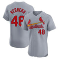 CAdoa St. Louis Cardinals #48 Ivan Herrera Player Gray Home Limited Elite Stitched Jerseys