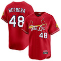 CAdoa St. Louis Cardinals #48 Ivan Herrera Player Red City Connect Limited Stitched Jerseys