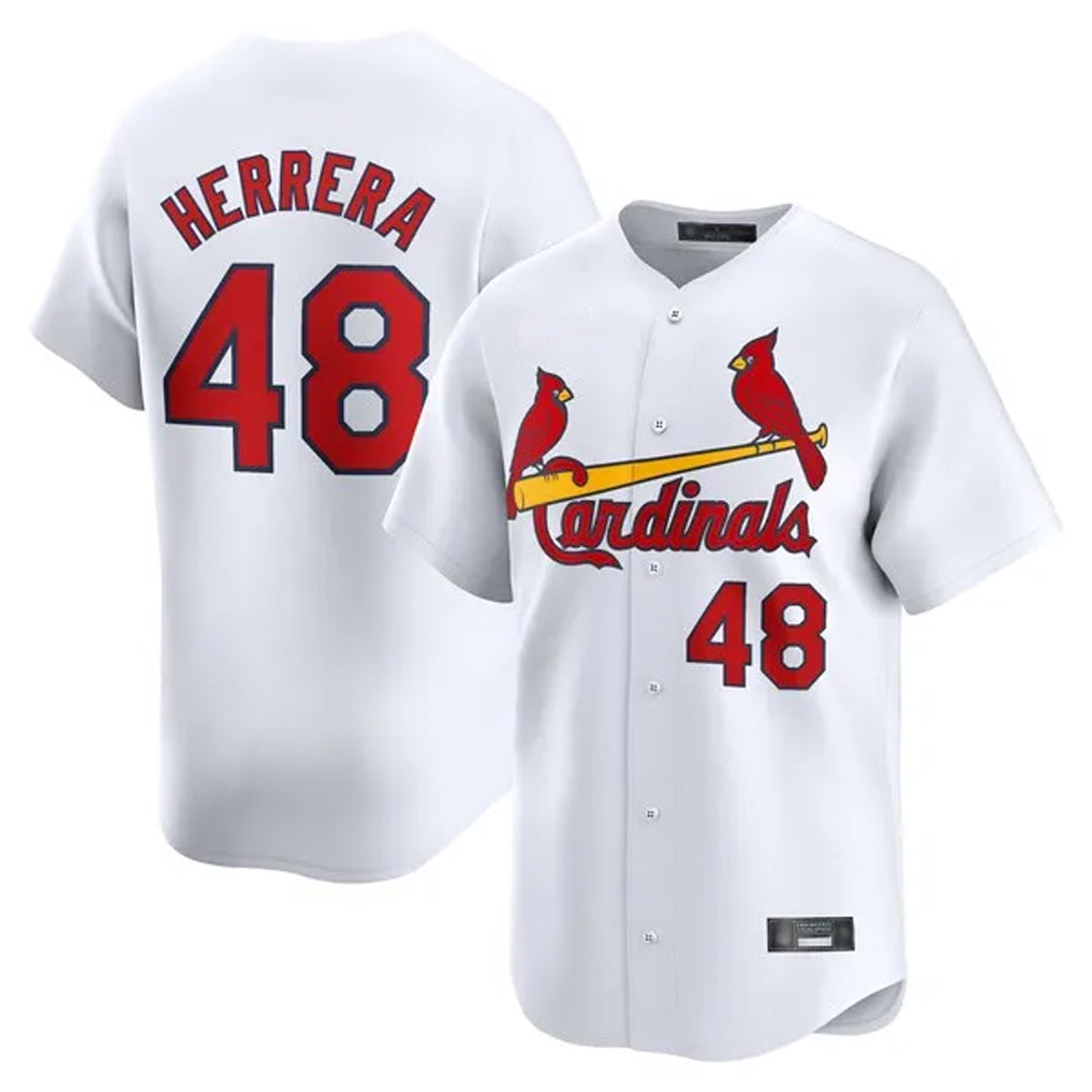 CAdoa St. Louis Cardinals #48 Ivan Herrera Player White Home Limited Stitched Jerseys