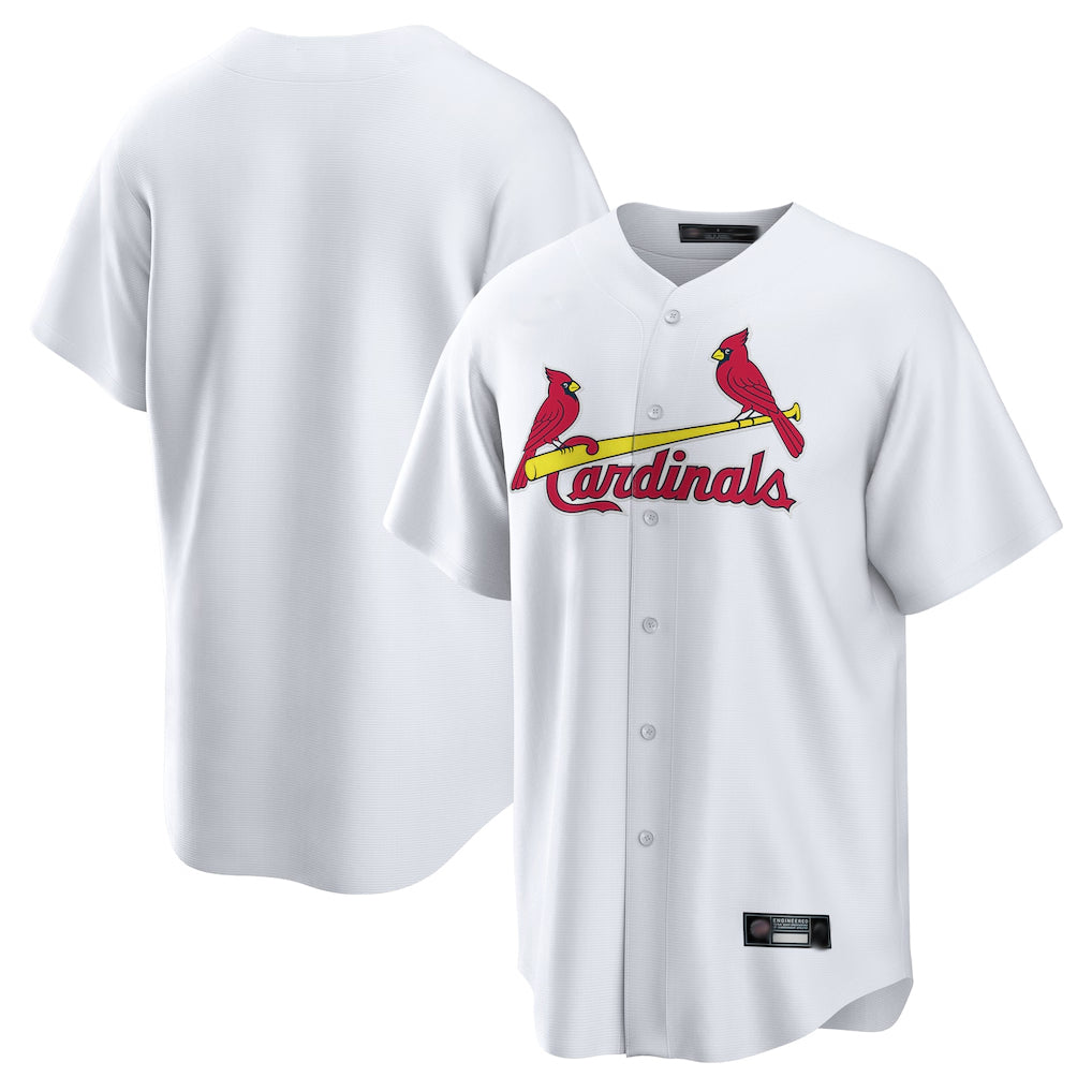 CAdoa St. Louis Cardinals Blank Player White Home Game Stitched Jerseys
