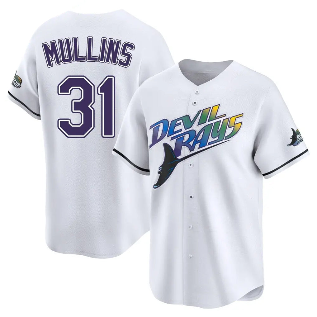 CAdoa TB.Rays #31 Cedric Mullins Player White City Connect Home Stitched Jerseys