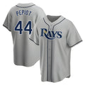 CAdoa TB.Rays #44 Ryan Pepiot Player Gray Home Game Stitched Jerseys