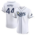 CAdoa TB.Rays #44 Ryan Pepiot Player White Home Limited Elite Stitched Jerseys