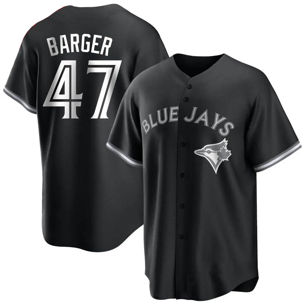 CAdoa T.Blue Jays #47 Addison Barger Player Black City Connect Limited Stitched Jerseys