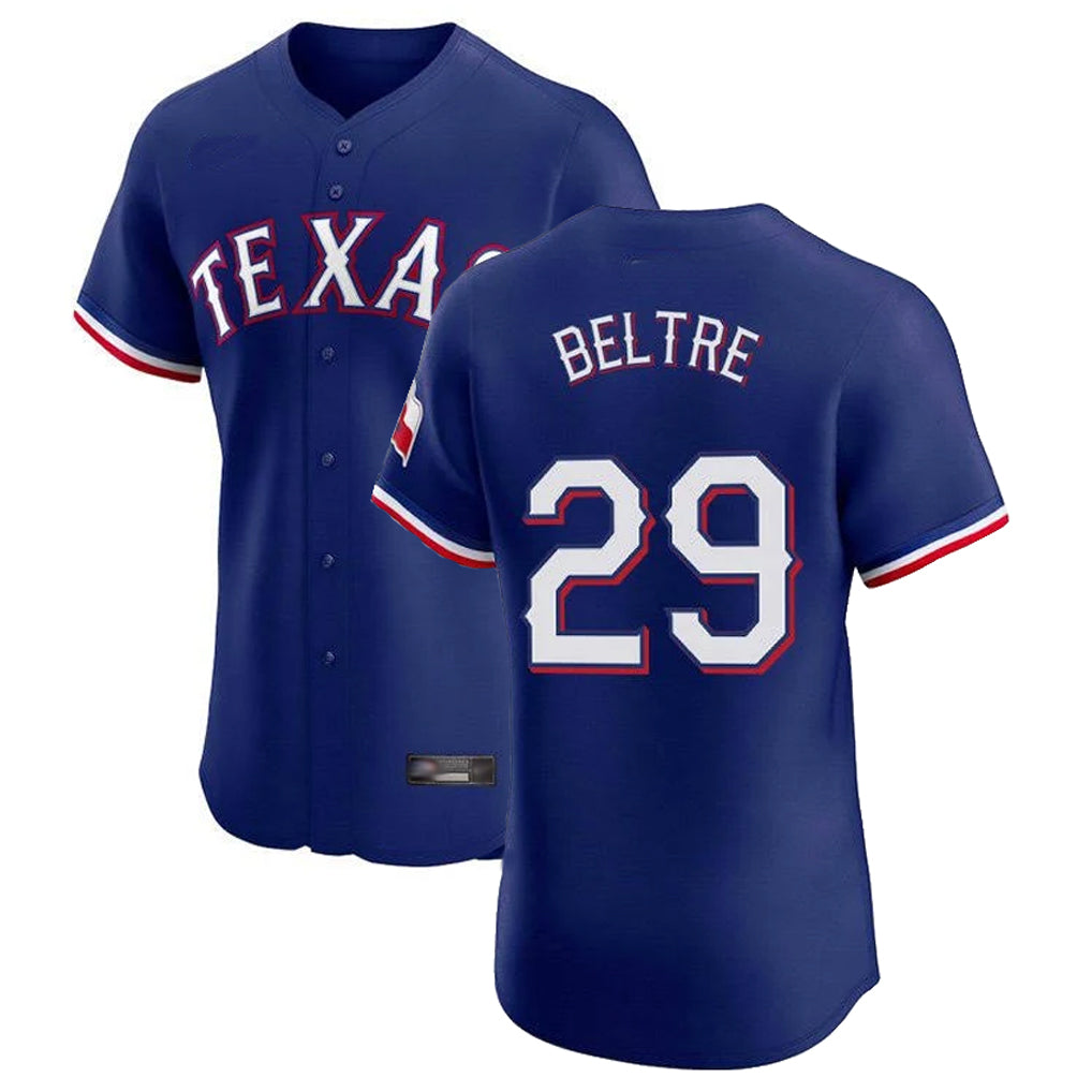 CAdoa T.Rangers #29 Adrian Beltre Player Royal Home Limited Elite Stitched Jerseys