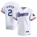 CAdoa T.Rangers #2 Marcus Semien Player White Home Limited Stitched Jerseys