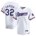 CAdoa T.Rangers #32 Evan Carter Player White Home Limited Stitched Jerseys
