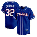 CAdoa T.Rangers #32 Evan Carter Player Royal 2026 City Connect Premier Stitched Jerseys
