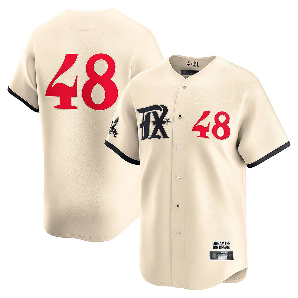 CAdoa T.Rangers #48 Jacob deGrom Player Cream Limited City Connect Stitched Jerseys