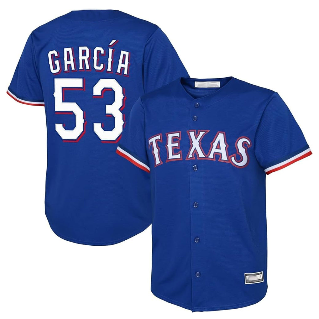CAdoa T.Rangers #53 Adolis Garcia Player Royal Home Limited Stitched Jerseys