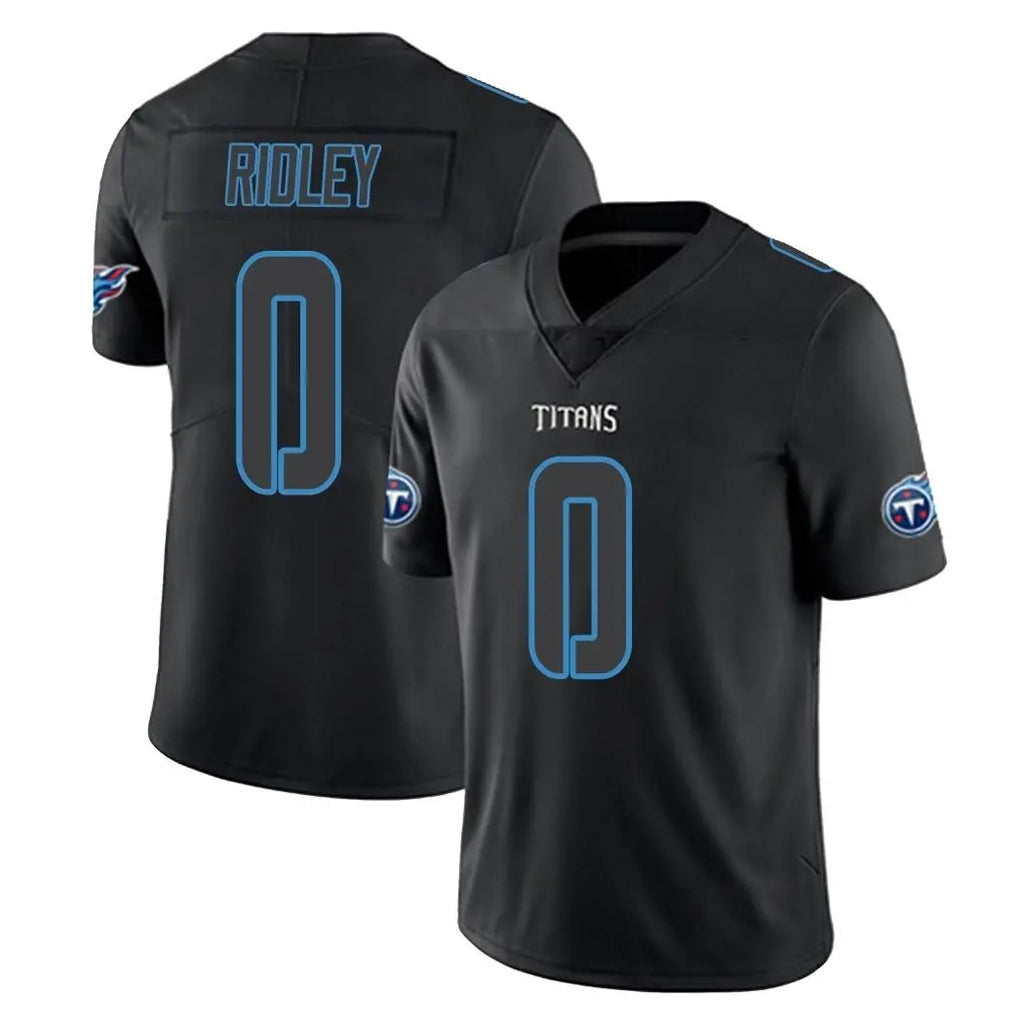 CAdoa T.Titans #0 Calvin Ridley Player Black Impact Limited Home Game Stitched Jerseys