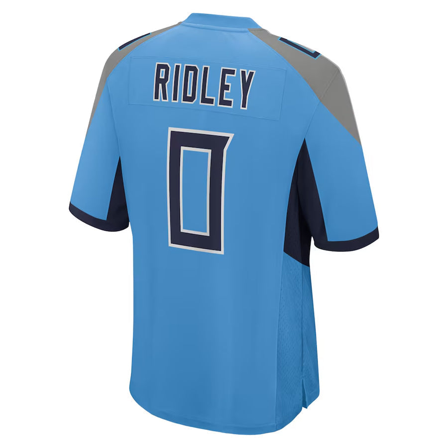 CAdoa T.Titans #0 Calvin Ridley Player Light Blue Home Game Stitched Jerseys