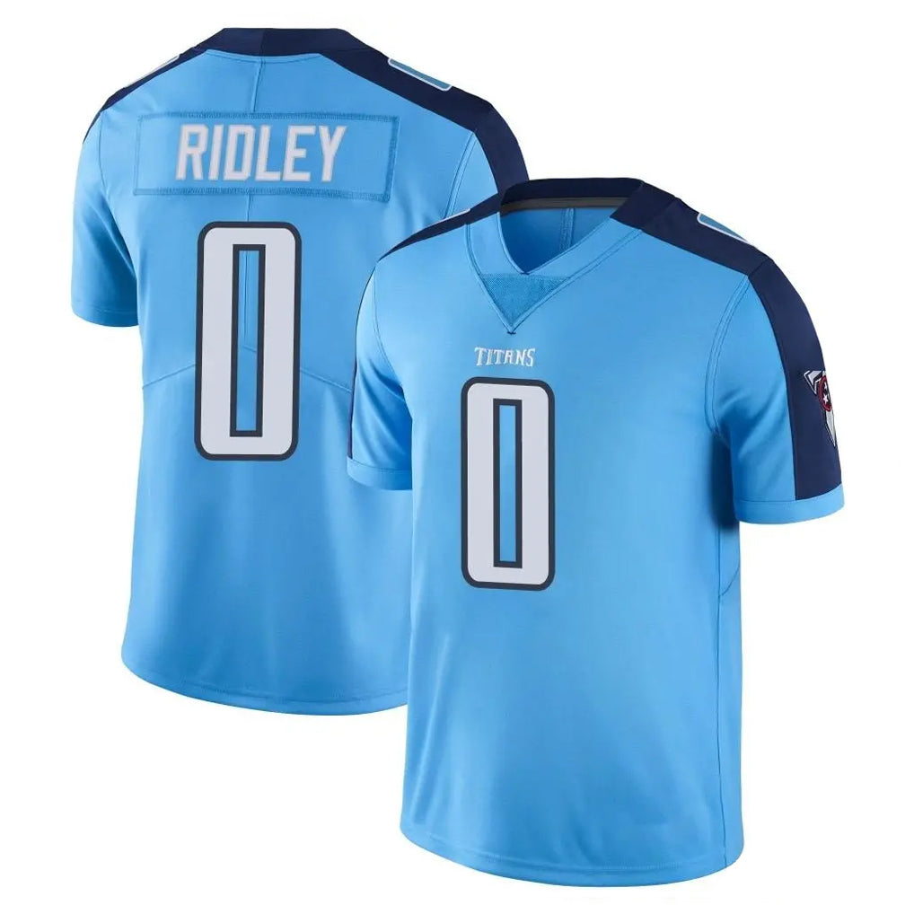 CAdoa T.Titans #0 Calvin Ridley Player Light Blue Limited Color Rush Home Game Stitched Jerseys