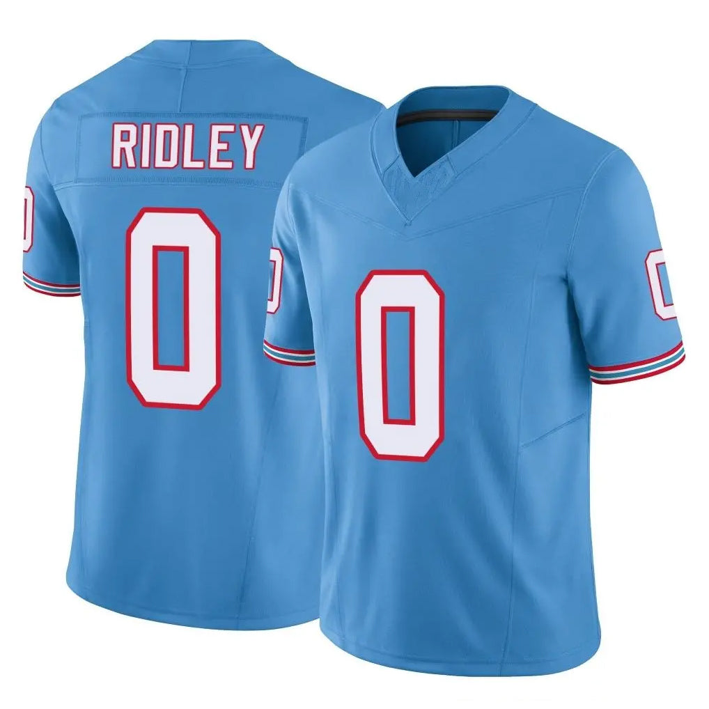 CAdoa T.Titans #0 Calvin Ridley Player Light Blue Limited Vapor F.U.S.E. Home Game Stitched Jerseys