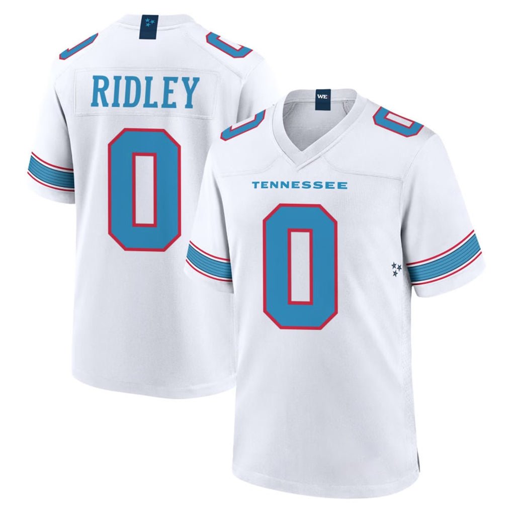 CAdoa T.Titans #0 Calvin Ridley Player White 2026 Game Home Stitched Jerseys