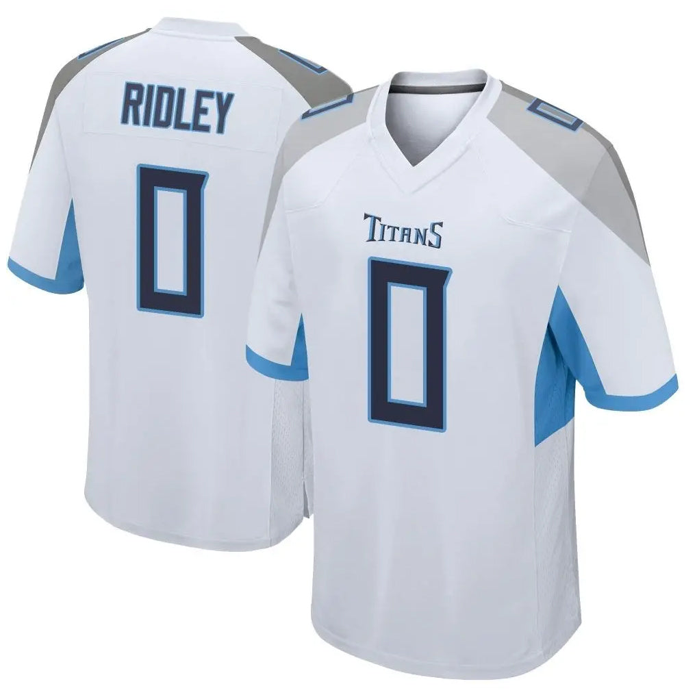 CAdoa T.Titans #0 Calvin Ridley Player White Home Game Stitched Jerseys