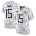 CAdoa T.Titans #15 Keldric Faulk Player Arctic Camo Limited Salute to Service Home Game Stitched Jerseys