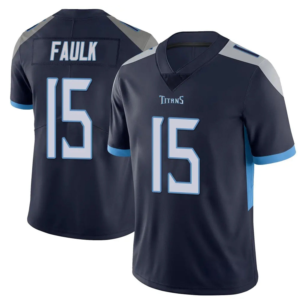 CAdoa T.Titans #15 Keldric Faulk Player Navy Limited Vapor Untouchable Home Game Stitched Jerseys