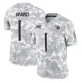 CAdoa T.Titans #1 Cameron Ward Player Arctic Camo Limited Salute to Service Home Game Stitched Jerseys