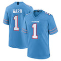 CAdoa T.Titans #1 Cameron Ward Player Light Blue 2026 Game Home Stitched Jerseys