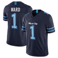 CAdoa T.Titans #1 Cameron Ward Player Navy 2026 Rivalries Collection Limited Home Game Stitched Jerseys