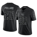 CAdoa T.Titans #20 Tony Pollard Player Black RFLCTV Limited Stitched Jerseys
