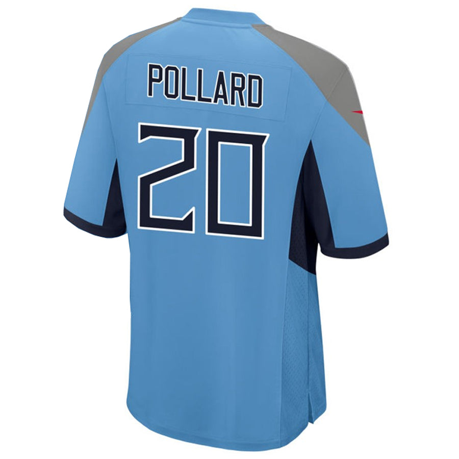 CAdoa T.Titans #20 Tony Pollard Player Light Blue Home Game Stitched Jerseys
