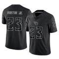 CAdoa T.Titans #23 Kevin Winston Jr. Player Black Limited Reflective Home Game Stitched Jerseys