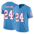 CAdoa T.Titans #24 Alontae Taylor Player Light Blue Limited Vapor F.U.S.E. Home Game Stitched Jerseys