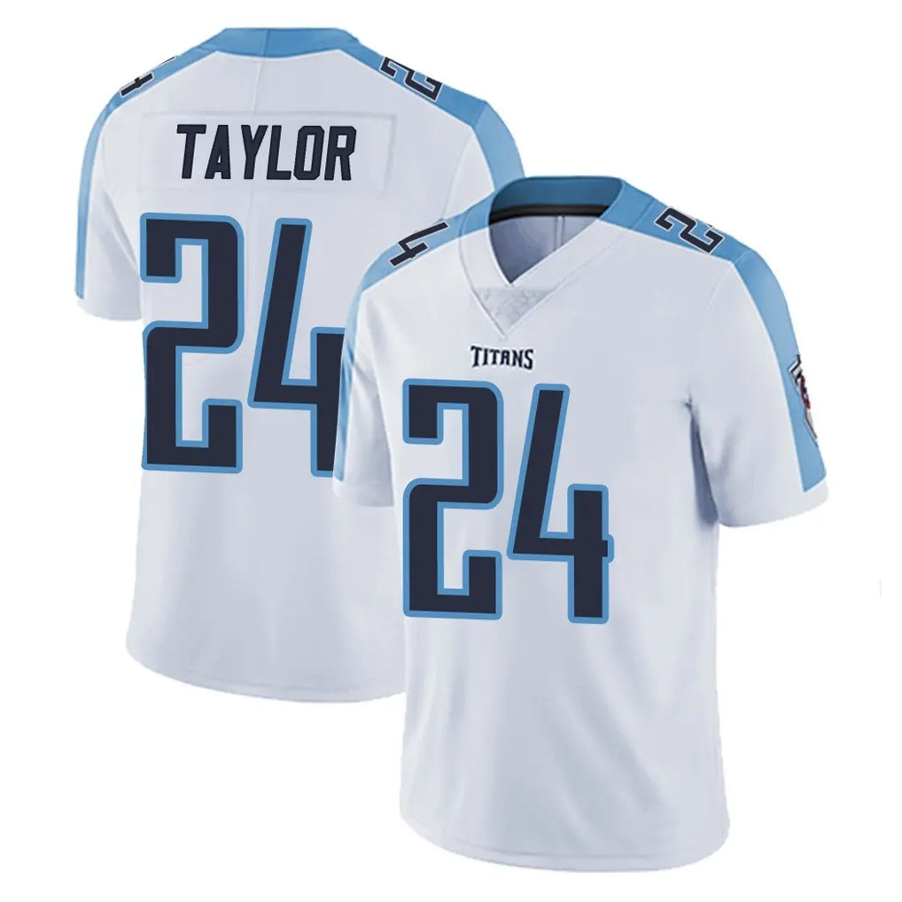 CAdoa T.Titans #24 Alontae Taylor Player White Limited Vapor Untouchable Home Game Stitched Jerseys