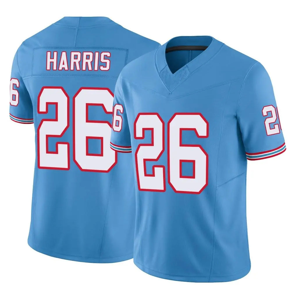 CAdoa T.Titans #26 Marcus Harris Player Light Blue Limited Vapor F.U.S.E. Home Game Stitched Jerseys
