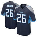 CAdoa T.Titans #26 Marcus Harris Player Navy Home Game Stitched Jerseys