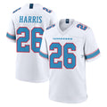 CAdoa T.Titans #26 Marcus Harris Player White 2026 Game Home Stitched Jerseys