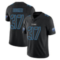 CAdoa T.Titans #37 Amani Hooker Player Black Impact Limited Home Game Stitched Jerseys