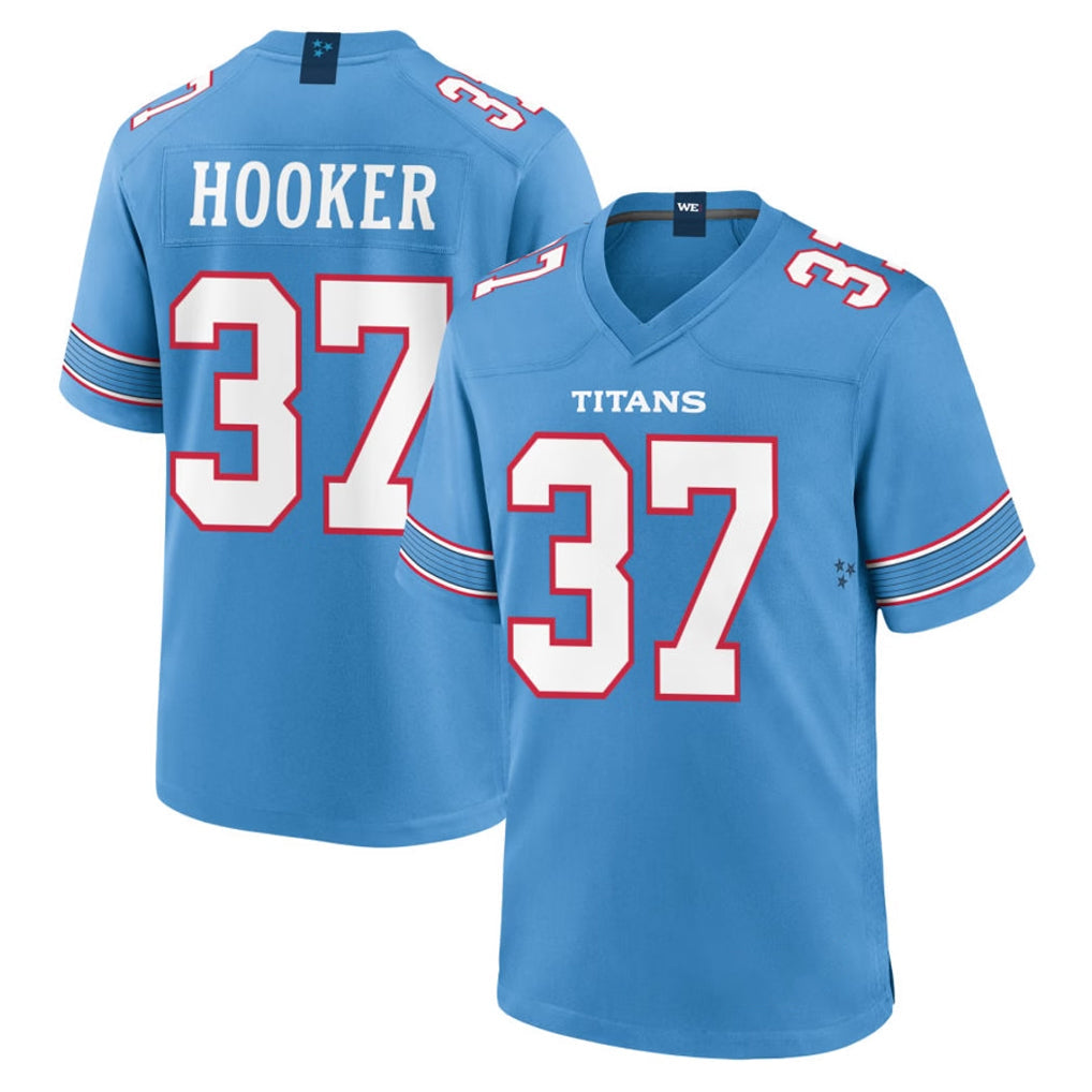 CAdoa T.Titans #37 Amani Hooker Player Light Blue 2026 Game Home Stitched Jerseys