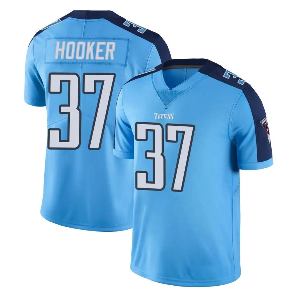 CAdoa T.Titans #37 Amani Hooker Player Light Blue Limited Color Rush Home Game Stitched Jerseys