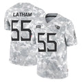 CAdoa T.Titans #55 JC Latham Player Arctic Camo Limited Salute to Service Home Game Stitched Jerseys