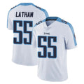 CAdoa T.Titans #55 JC Latham Player White Limited Vapor Untouchable Home Game Stitched Jerseys