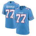 CAdoa T.Titans #77 Peter Skoronski Player Light Blue 2026 Game Home Stitched Jerseys