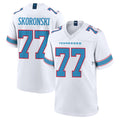 CAdoa T.Titans #77 Peter Skoronski Player White 2026 Game Home Stitched Jerseys