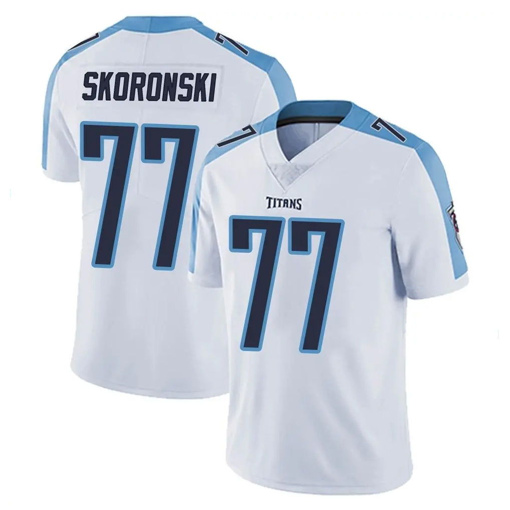 CAdoa T.Titans #77 Peter Skoronski Player White Limited Vapor Untouchable Home Game Stitched Jerseys