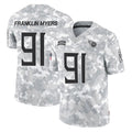 CAdoa T.Titans #91 John Franklin-Myers Player Arctic Camo Limited Salute to Service Home Game Stitched Jerseys