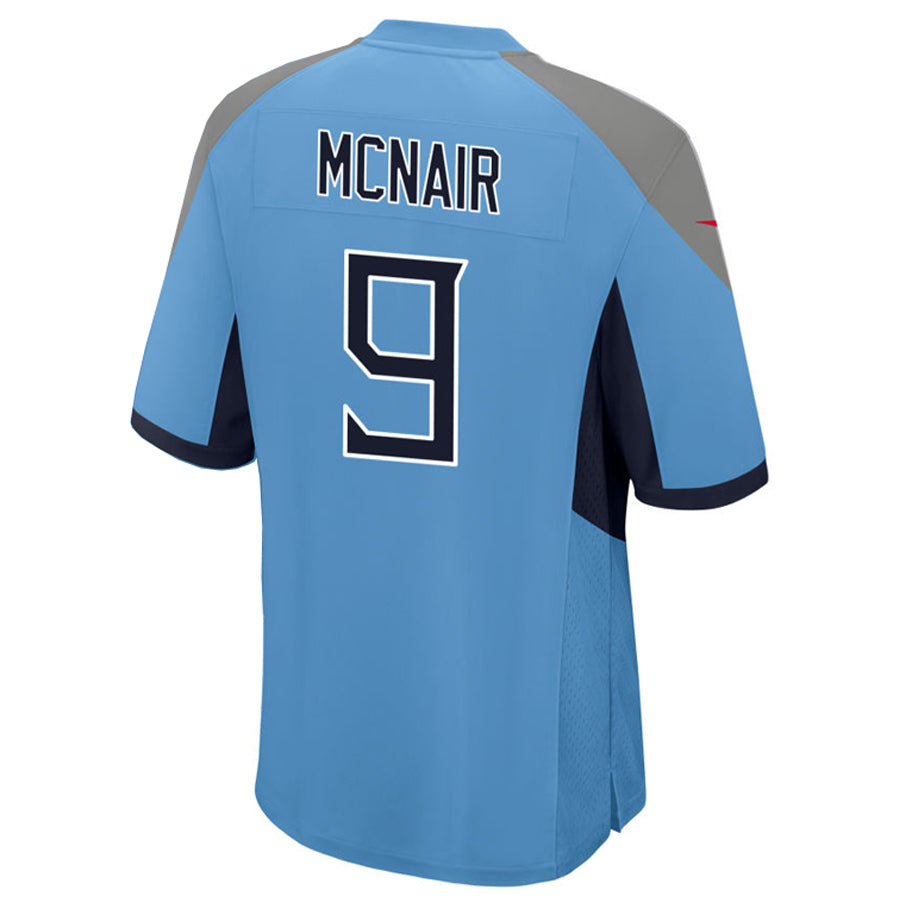 CAdoa T.Titans #9 Steve McNair Player Light Blue Home Game Stitched Jerseys